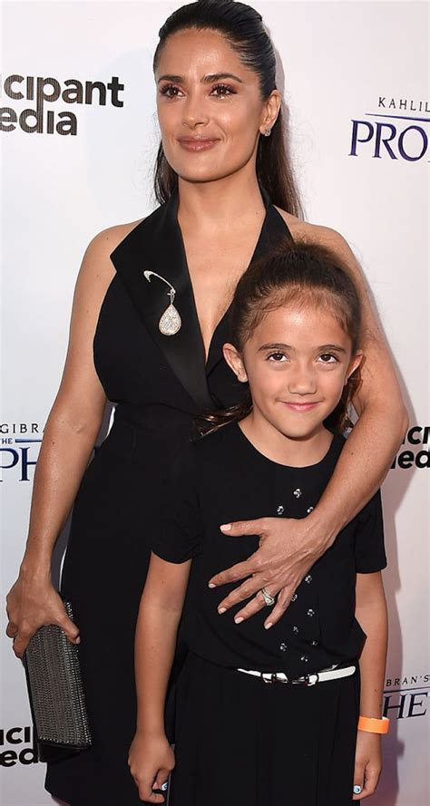 does salma hayek have children.